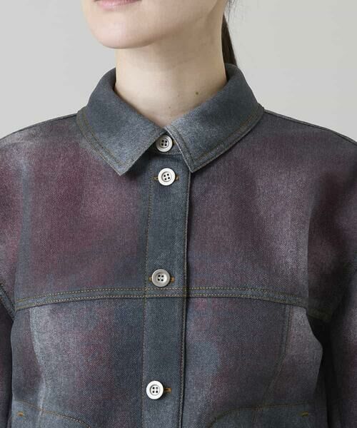 HIROKO KOSHINO / ヒロココシノ セットアップ | Gジャンライクシアージャケット | 詳細5