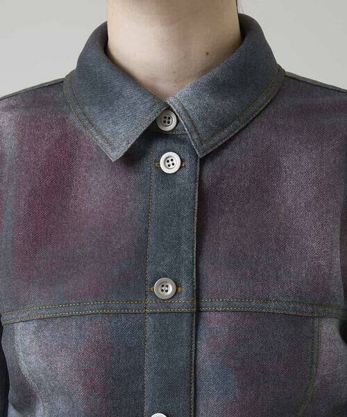 HIROKO KOSHINO / ヒロココシノ セットアップ | Gジャンライクシアージャケット | 詳細6