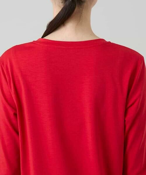 HIROKO KOSHINO / ヒロココシノ カットソー | ウィンドウプリントカットソー/日本製/洗える | 詳細5