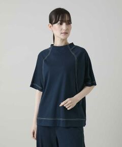 HIROKO KOSHINO / ヒロココシノ カットソー | コットンジャージーラグランプルオーバー/洗える