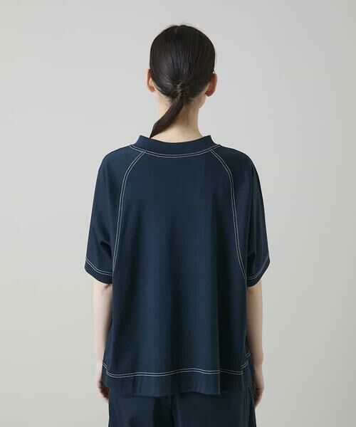 HIROKO KOSHINO / ヒロココシノ カットソー | コットンジャージーラグランプルオーバー/洗える | 詳細3