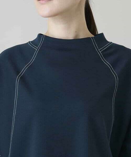 HIROKO KOSHINO / ヒロココシノ カットソー | コットンジャージーラグランプルオーバー/洗える | 詳細4