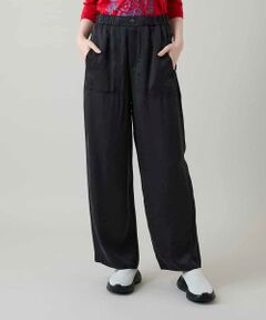 HIROKO KOSHINO / ヒロココシノ その他パンツ | サテンワイドパンツ