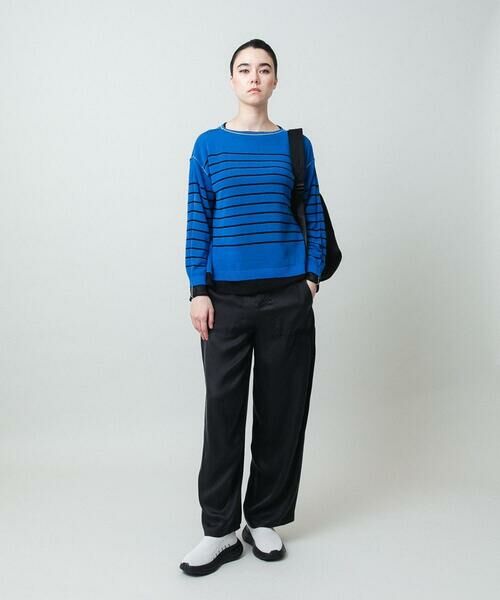 HIROKO KOSHINO / ヒロココシノ その他パンツ | サテンワイドパンツ | 詳細10