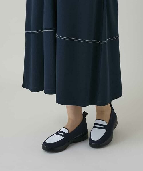 HIROKO KOSHINO / ヒロココシノ ロング・マキシ丈ワンピース | コットンジャージーラグランワンピース/洗える | 詳細8