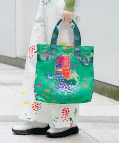 HIROKO KOSHINO / ヒロココシノ トートバッグ | BEACHプリントエコトート