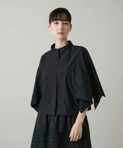HIROKO KOSHINO / ヒロココシノ シャツ・ブラウス | アイレット刺繍デザインブラウス
