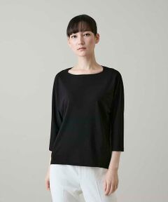 HIROKO KOSHINO / ヒロココシノ カットソー | シームレスラウンドヘムカットソー/日本製/洗える