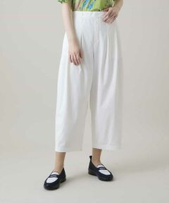 HIROKO KOSHINO / ヒロココシノ ショート・ハーフ・半端丈パンツ | タックパンツ/洗える