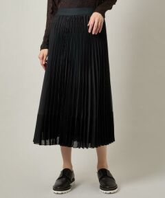 HIROKO KOSHINO / ヒロココシノ ロング・マキシ丈スカート | オーガンジープリーツスカート/日本製/洗える