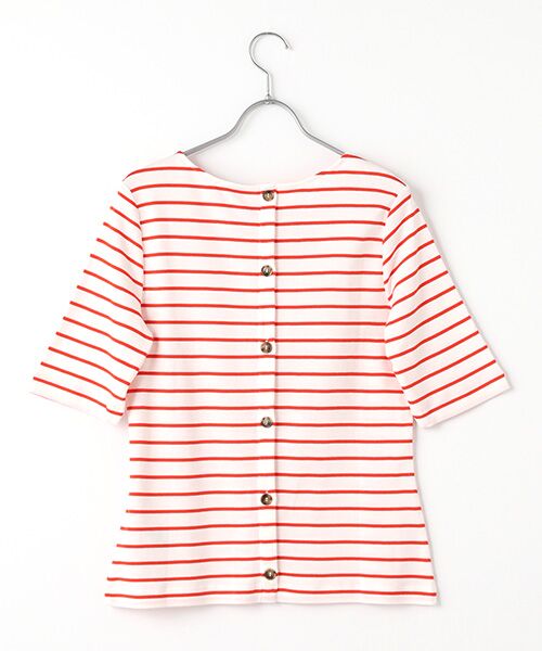 HOBBS / ホブズ Tシャツ | KATIE BUTTON BACK TOP | 詳細1