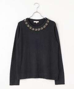 HOBBS / ホブズ ELAINE STRIPE JUMPER Elaine Stripe Cotton Blend Jumper | Hobbs UK |