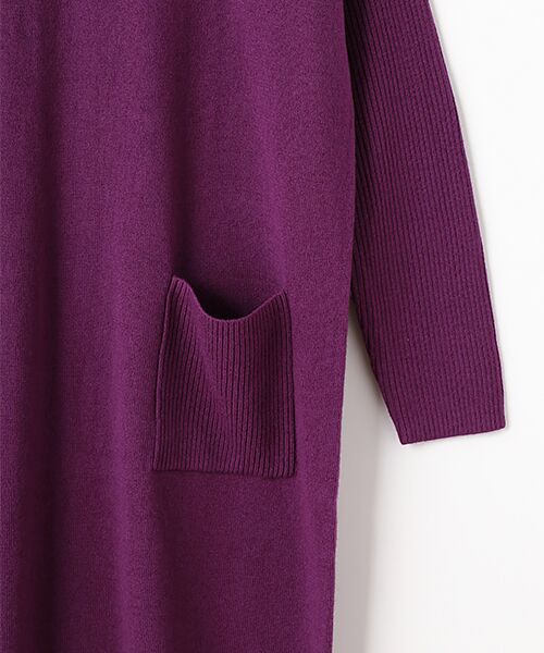 HOBBS / ホブズ ミニ丈・ひざ丈ワンピース | DEVORA KNITTED DRESS | 詳細3