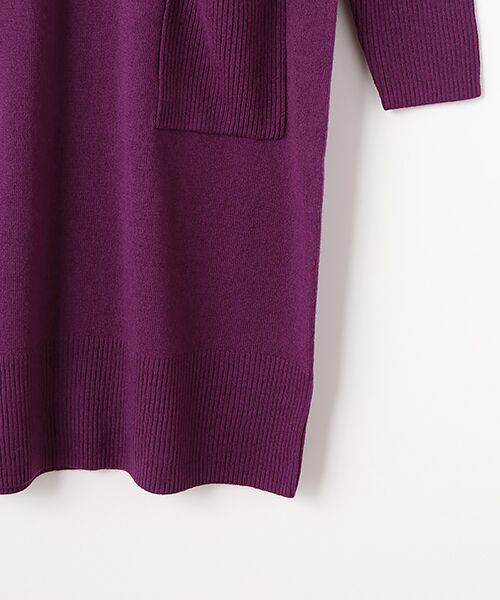 HOBBS / ホブズ ミニ丈・ひざ丈ワンピース | DEVORA KNITTED DRESS | 詳細4