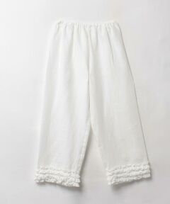 HOUSE OF LOTUS / ハウス オブ ロータス その他パンツ | ウォッシュリネンフリルパンツ