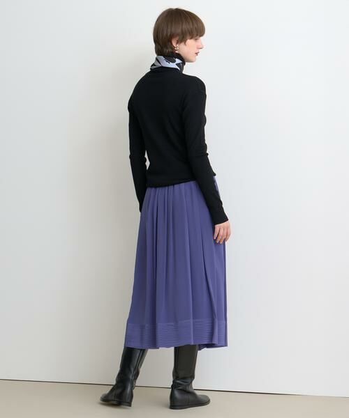 HOUSE OF LOTUS / ハウス オブ ロータス スカート | シルクデシンボトムタックギャザースカート | 詳細11