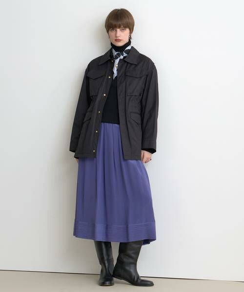 HOUSE OF LOTUS / ハウス オブ ロータス スカート | シルクデシンボトムタックギャザースカート | 詳細12