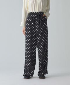 HOUSE OF LOTUS / ハウス オブ ロータス パンツ | ドットプリントウエストギャザーパンツ