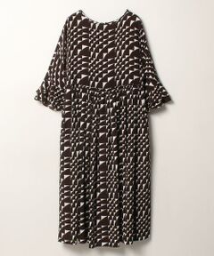 HOUSE OF LOTUS / ハウス オブ ロータス ワンピース | ジオメトリックプリントドルマンワンピース