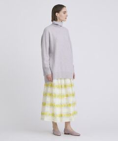 HOUSE OF LOTUS / ハウス オブ ロータス スカート | フラワージャガードギャザースカート