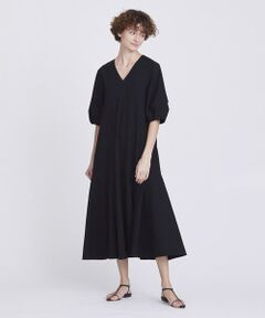 HOUSE OF LOTUS / ハウス オブ ロータス ワンピース | ウェイビーコットンパフスリーブワンピース