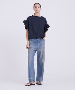 HOUSE OF LOTUS / ハウス オブ ロータス シャツ・ブラウス | リネンフリルブラウス