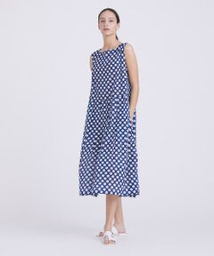 HOUSE OF LOTUS / ハウス オブ ロータス ワンピース | ドットプリントノースリーブワンピース