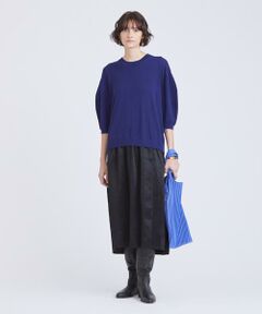 HOUSE OF LOTUS / ハウス オブ ロータス ワンピース | ドッキングニットワンピース