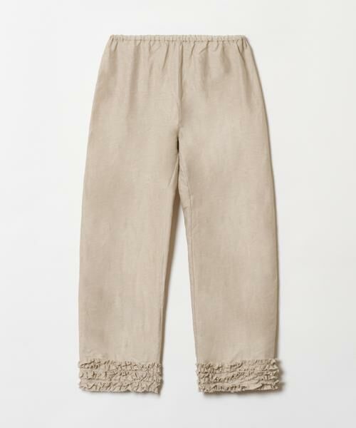HOUSE OF LOTUS / ハウス オブ ロータス パンツ | リネンフリルパンツ | 詳細14
