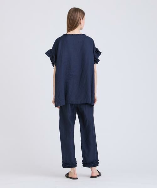 HOUSE OF LOTUS / ハウス オブ ロータス パンツ | リネンフリルパンツ | 詳細8