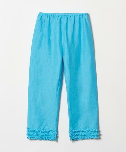 HOUSE OF LOTUS / ハウス オブ ロータス パンツ | リネンフリルパンツ | 詳細9