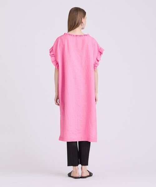 HOUSE OF LOTUS / ハウス オブ ロータス ワンピース | リネンフリルワンピース | 詳細3