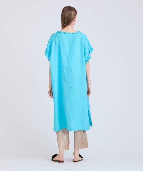HOUSE OF LOTUS / ハウス オブ ロータス ワンピース | リネンフリルワンピース | 詳細5