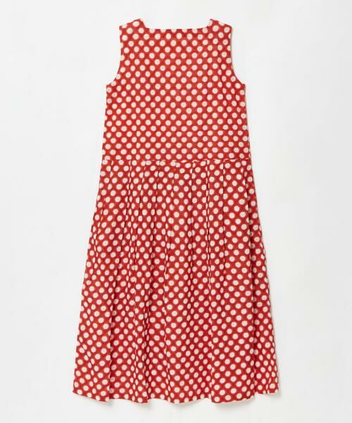 HOUSE OF LOTUS / ハウス オブ ロータス ワンピース | ドットプリントノースリーブワンピース | 詳細12