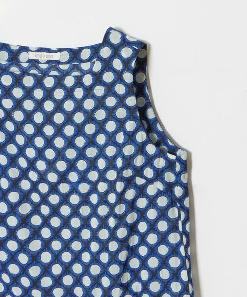 HOUSE OF LOTUS / ハウス オブ ロータス ワンピース | ドットプリントノースリーブワンピース | 詳細17