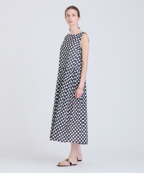 HOUSE OF LOTUS / ハウス オブ ロータス ワンピース | ドットプリントノースリーブワンピース | 詳細25
