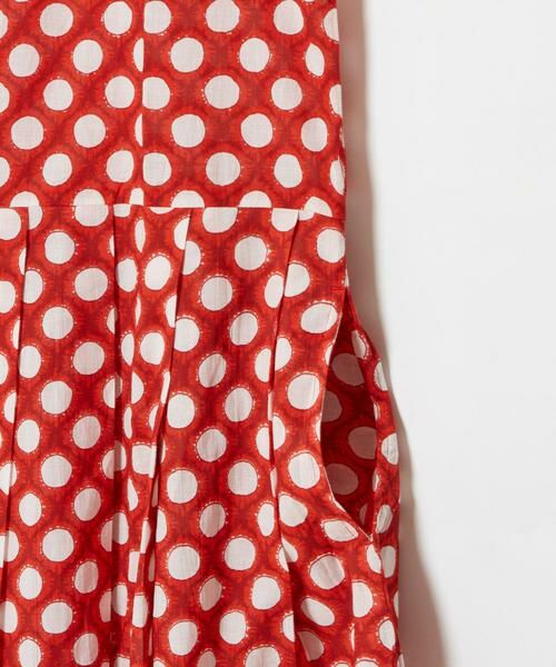 HOUSE OF LOTUS / ハウス オブ ロータス ワンピース | ドットプリントノースリーブワンピース | 詳細29