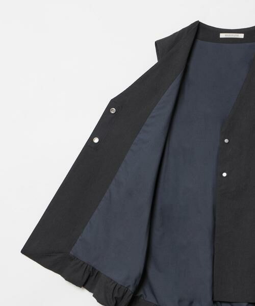 HOUSE OF LOTUS / ハウス オブ ロータス ベスト | コットンリネンブレンドバルーンジレ | 詳細14