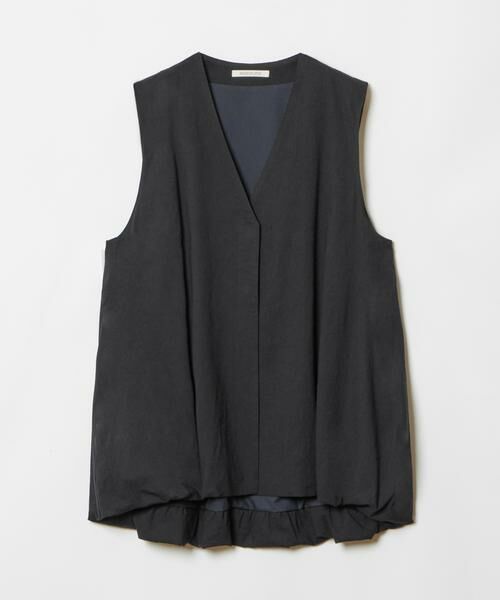 HOUSE OF LOTUS / ハウス オブ ロータス ベスト | コットンリネンブレンドバルーンジレ | 詳細17