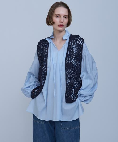 HOUSE OF LOTUS / ハウス オブ ロータス シャツ・ブラウス | ドレープローンギャザーブラウス | 詳細23