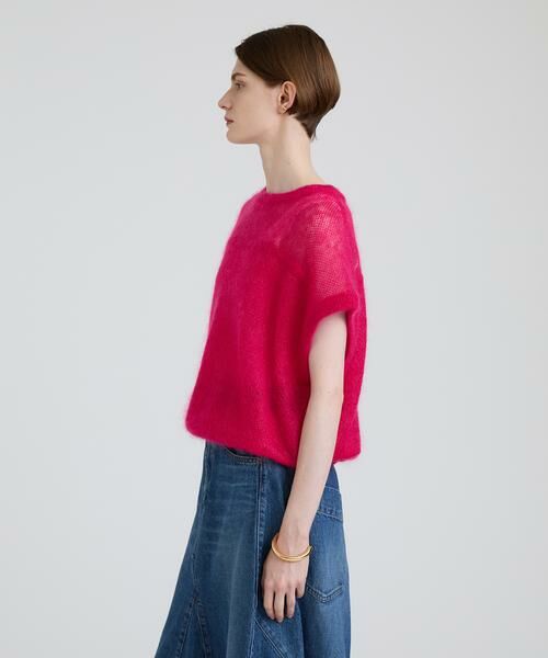 HOUSE OF LOTUS / ハウス オブ ロータス ニット・セーター | モヘヤニットノースリーブ | 詳細14