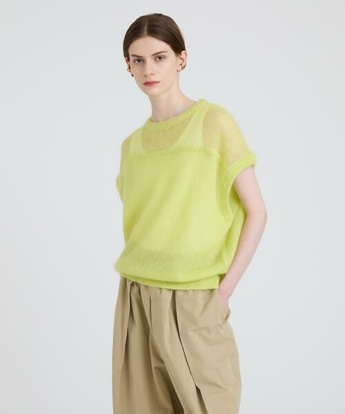 HOUSE OF LOTUS / ハウス オブ ロータス ニット・セーター | モヘヤニットノースリーブ | 詳細17