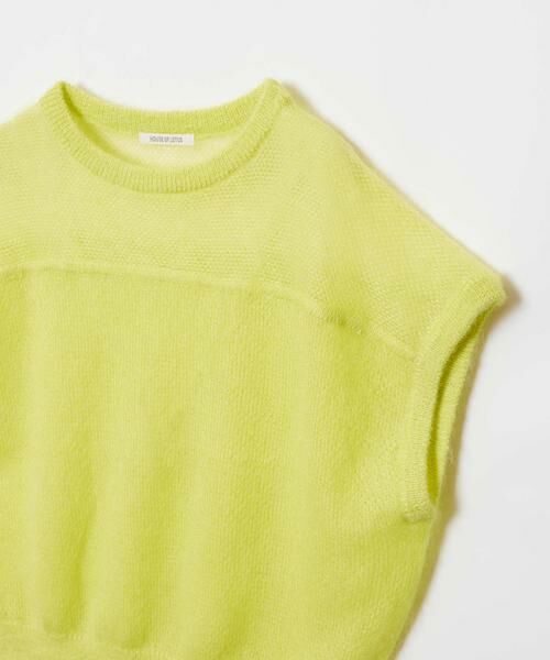 HOUSE OF LOTUS / ハウス オブ ロータス ニット・セーター | モヘヤニットノースリーブ | 詳細21