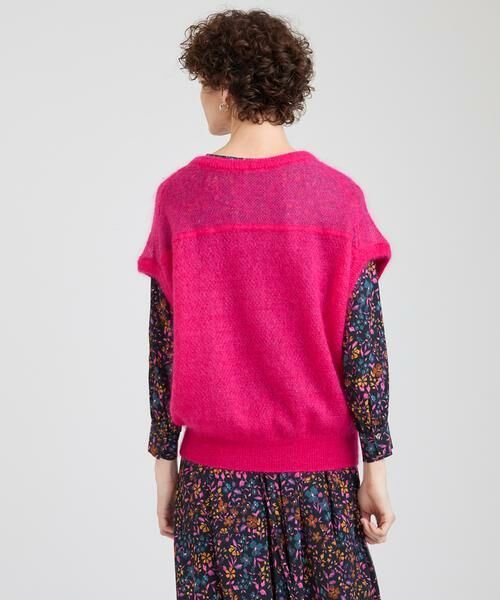 HOUSE OF LOTUS / ハウス オブ ロータス ニット・セーター | モヘヤニットノースリーブ | 詳細10