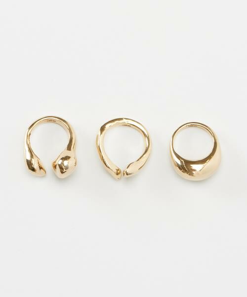 HOUSE OF LOTUS / ハウス オブ ロータス ピアス・イヤリング | STACKABLE PEBBLE RINGS | 詳細4