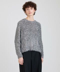 HOUSE OF LOTUS / ハウス オブ ロータス ニット・セーター | ファークルーネックプルオーバー