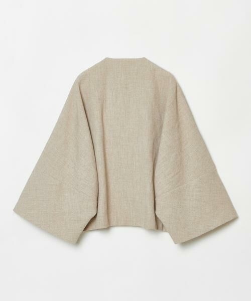 HOUSE OF LOTUS / ハウス オブ ロータス ノーカラージャケット | コードエンブロイダリードルマンスリーブコート | 詳細8