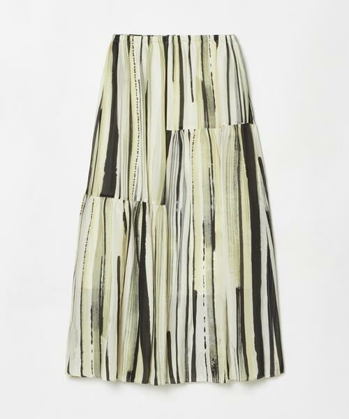 HOUSE OF LOTUS / ハウス オブ ロータス スカート | シルクストライプスカート | 詳細12