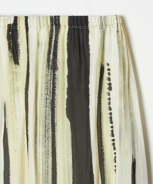 HOUSE OF LOTUS / ハウス オブ ロータス スカート | シルクストライプスカート | 詳細7
