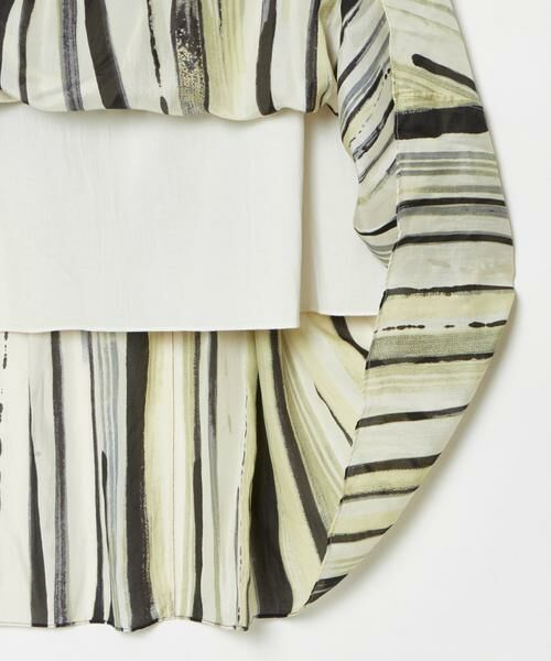 HOUSE OF LOTUS / ハウス オブ ロータス スカート | シルクストライプスカート | 詳細9